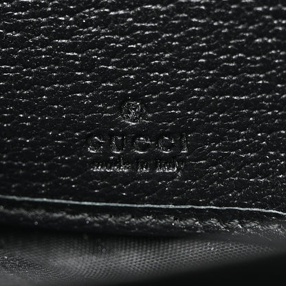 Gucci Calfskin Web Ophidia Zip Around Wallet Black 6 of 7