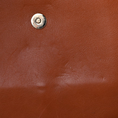 Chloe Suede Calfskin Medium Faye Shoulder Bag Tobacco 10 of 12