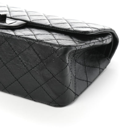 Chanel Aged Calfskin Quilted 2.55 Reissue 225 Flap So Black 10 of 10
