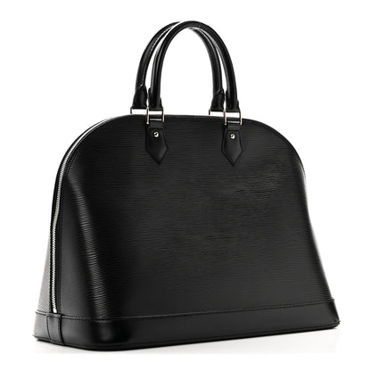 Louis Vuitton Epi Alma GM Black 3 of 9