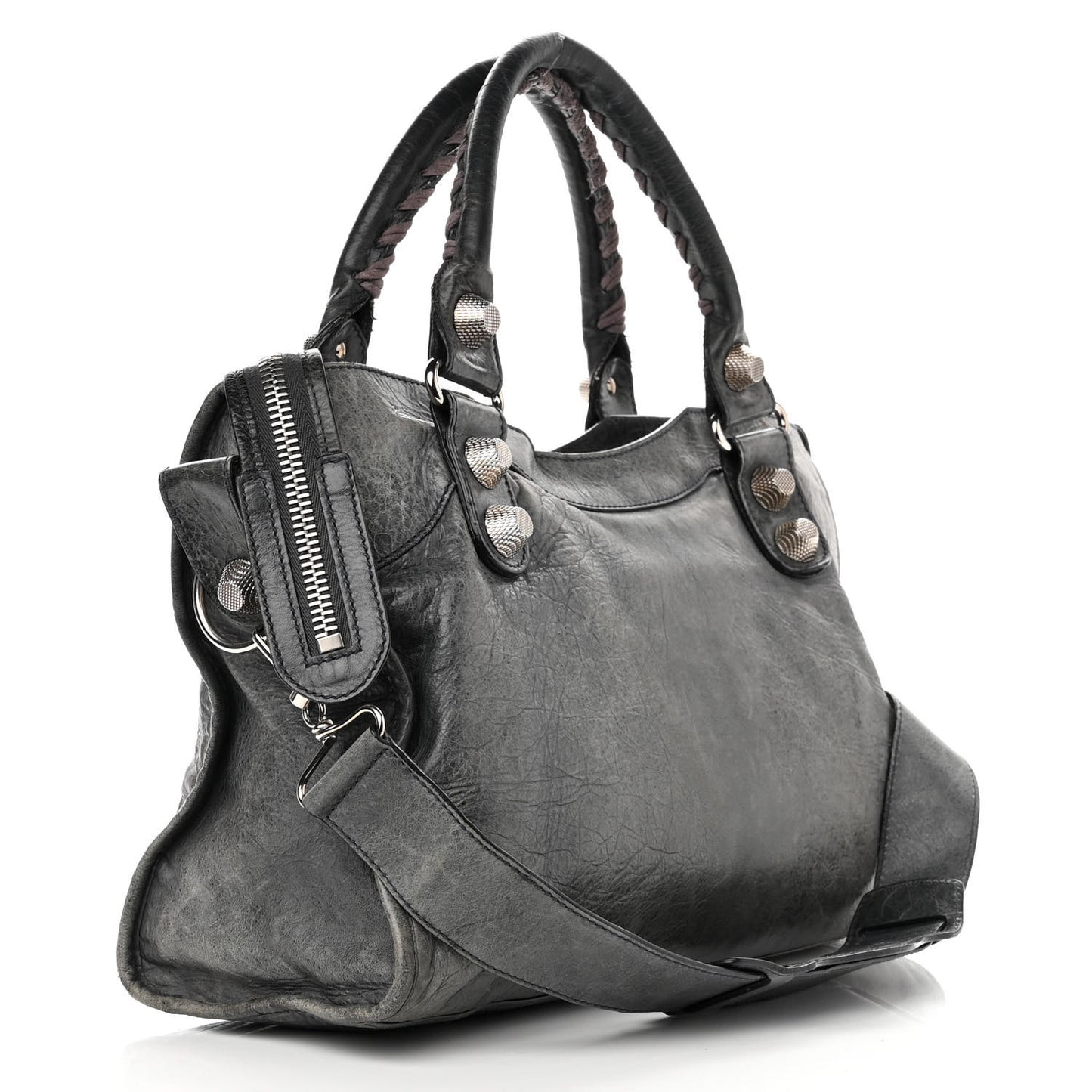 Agneau Giant 21 Silver Hardware City Anthracite