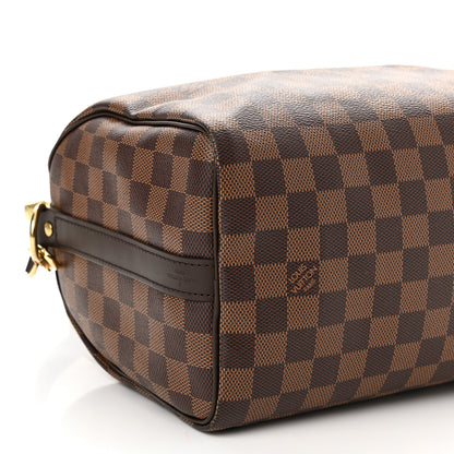 Louis Vuitton Damier Ebene Speedy Bandouliere 25 8 of 10