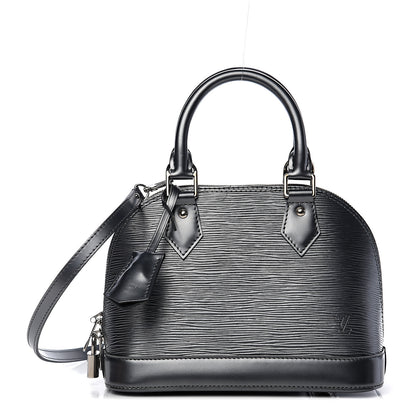 Louis Vuitton Epi Alma BB Anthracite Nacre 1 of 9