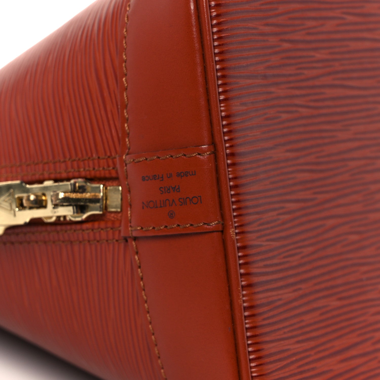 Louis Vuitton Epi Alma PM Kenyan Fawn 8 of 11