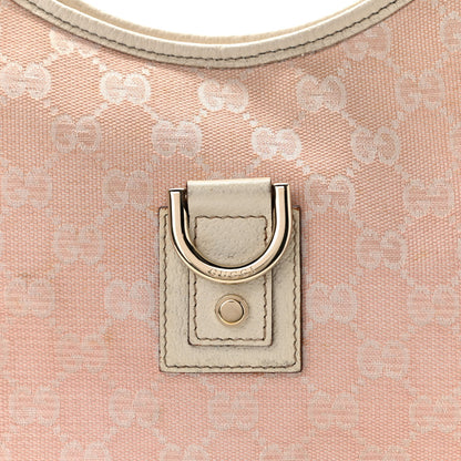 Gucci Monogram Medium Abbey D Ring Hobo Pink 9 of 19