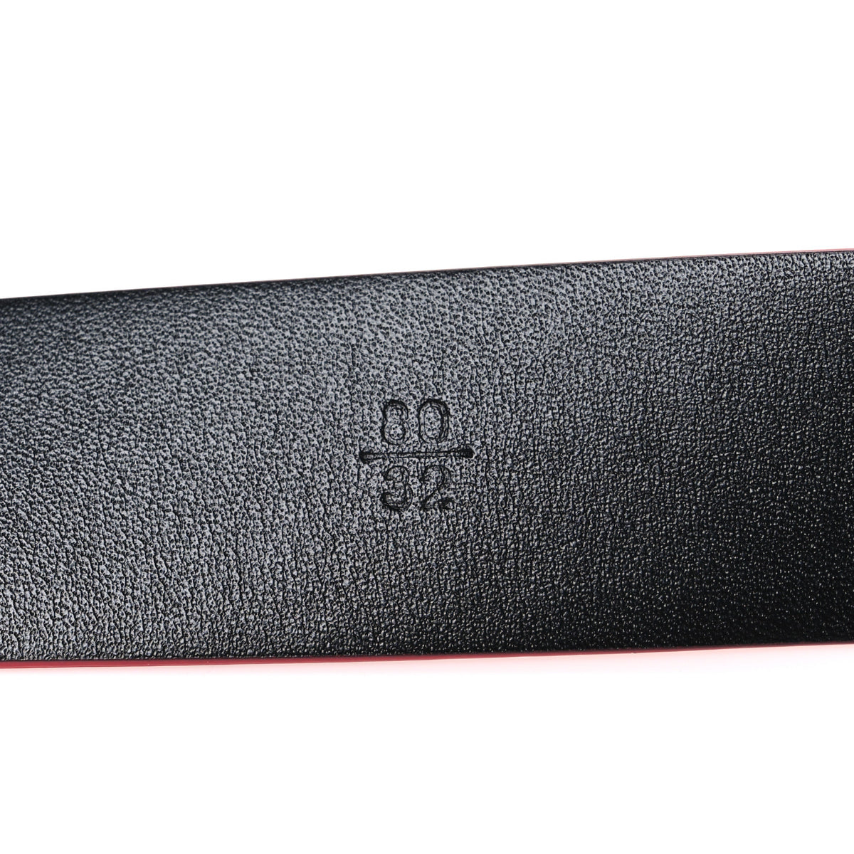 Chanel Calfskin CC Chain Belt 80 32 Red 6 of 6