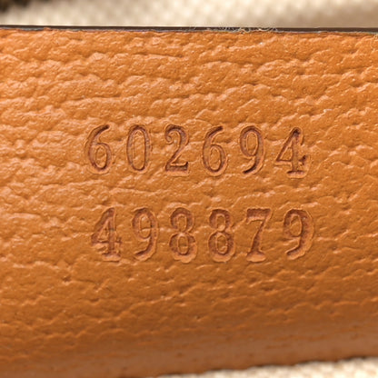 Gucci X DISNEY Mini Vintage GG Supreme Monogram Mickey Mouse Small Flap Messenger Bag Beige Vintage Sun Oil 7 of 13