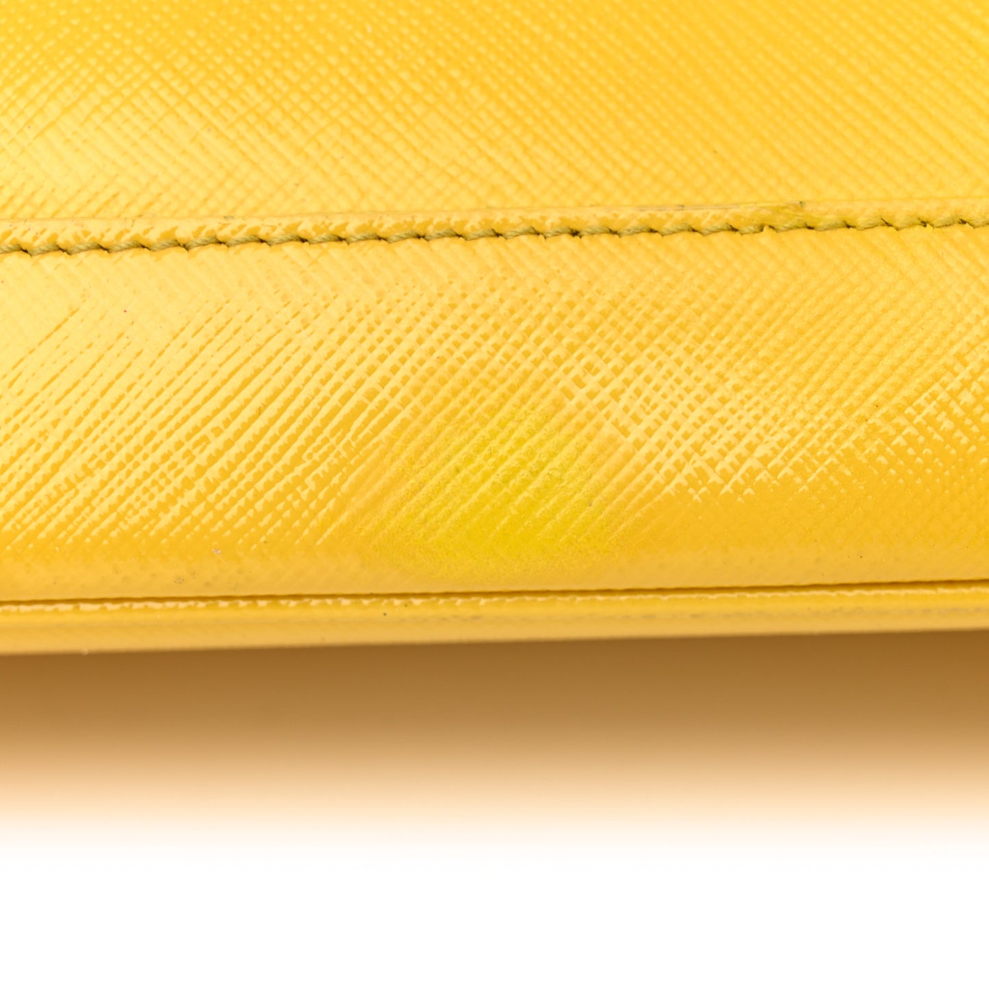 Saffiano Vernice Medium Open Promenade Tote Ananas