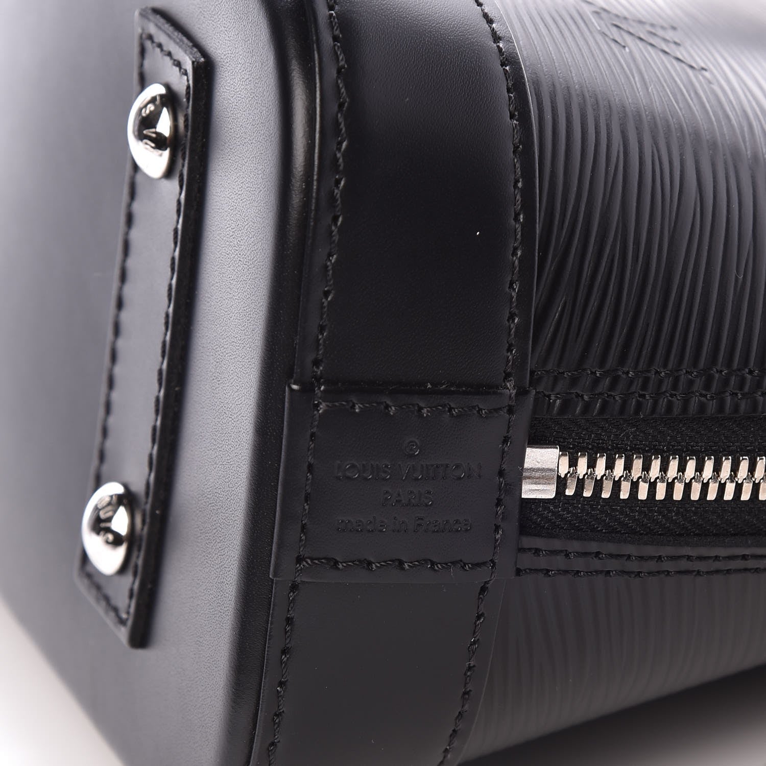 Louis Vuitton Epi Alma BB Black 6 of 6