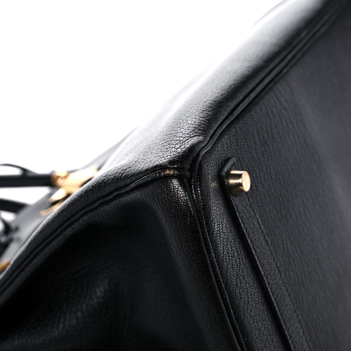 Chevre de Coromandel Birkin 35 Black