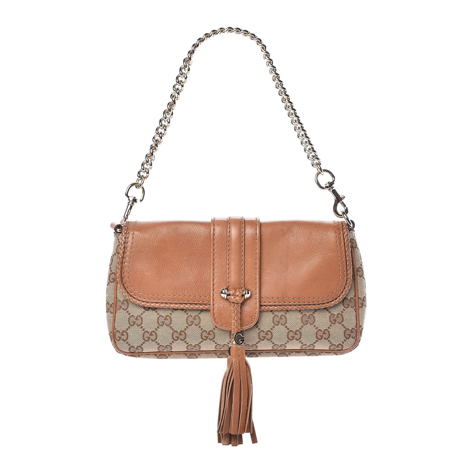 Gucci Monogram Marrakech Evening Bag Brown 1 of 9
