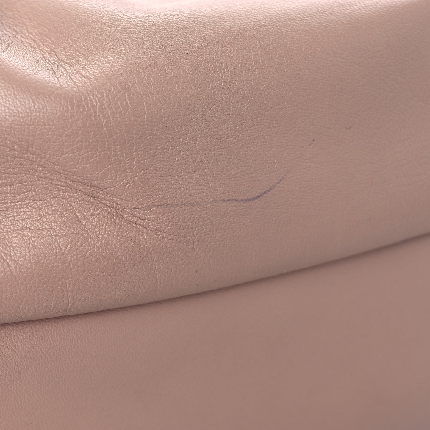 Nappa Knot Top Handle Shoulder Bag Beige