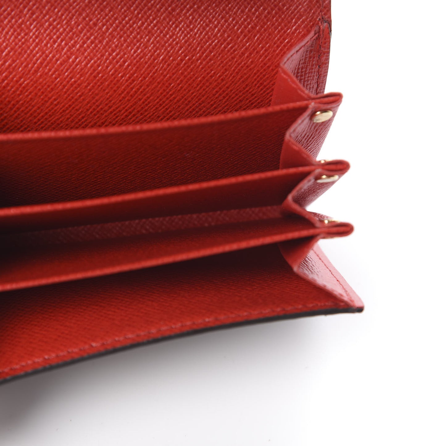 Monogram Sarah Multicartes Coquelicot