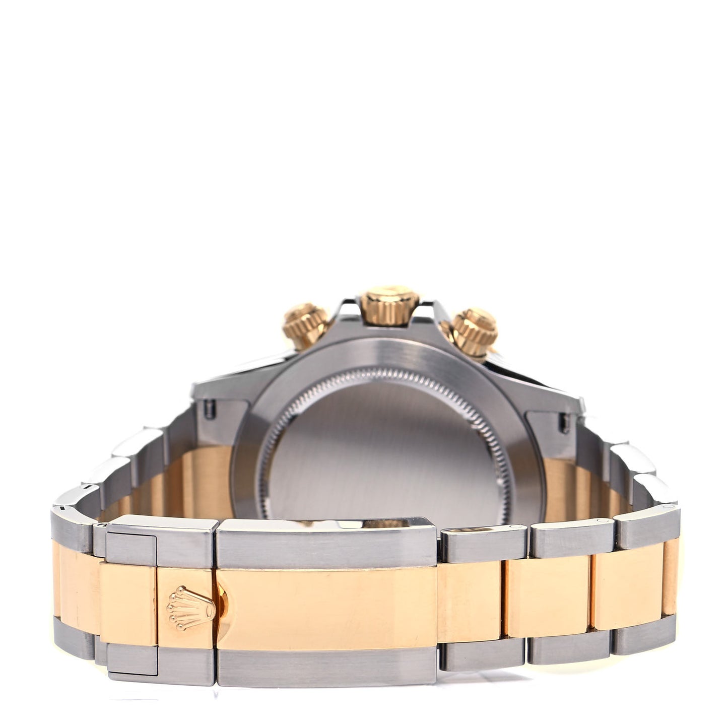 Stainless Steel 18K Yellow Gold Diamond 40mm Oyster Perpetual Cosmograph Daytona Watch Black 116503