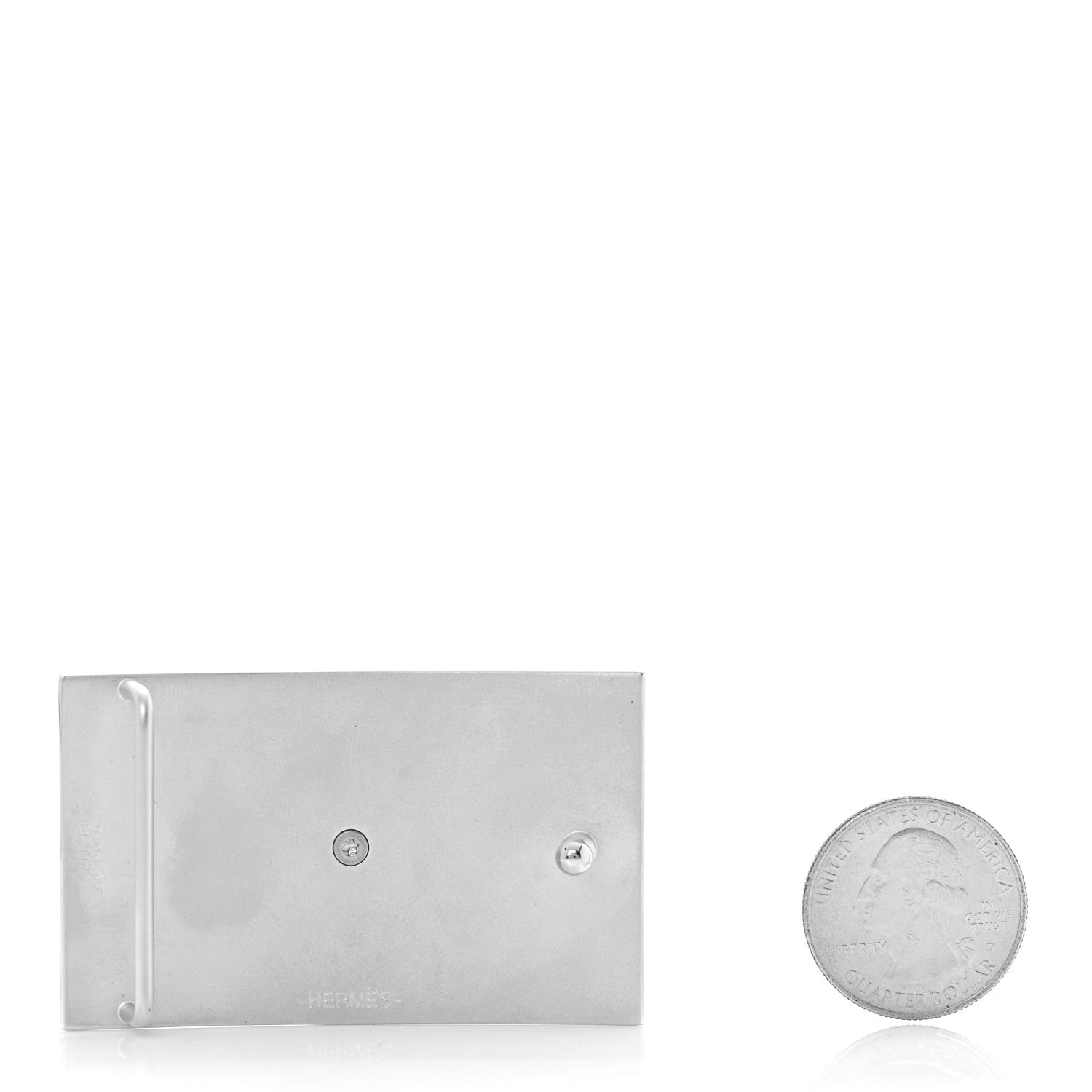 Hermes Palladium Collier de Chien 32mm Belt Buckle 2 of 4