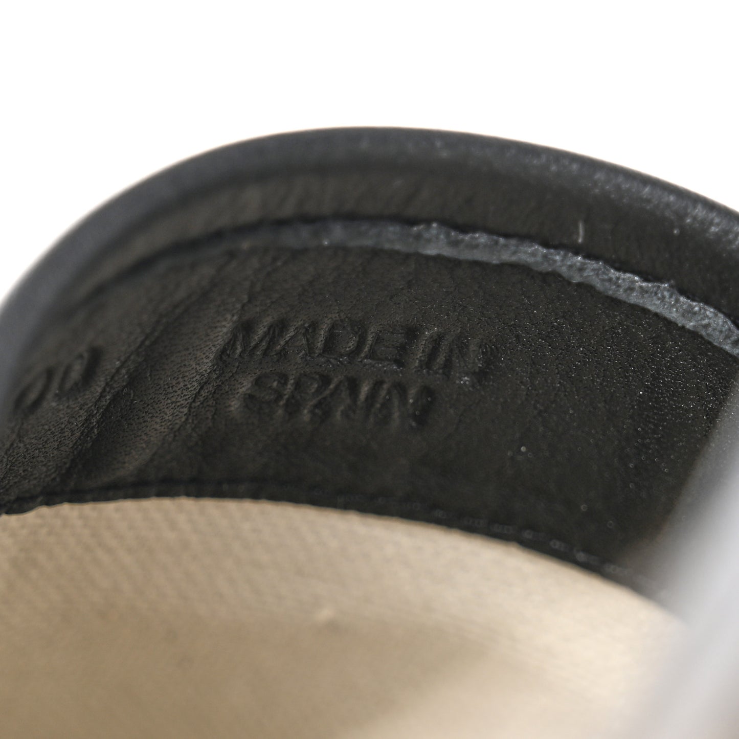 Monogram Espadrilles 38 Black