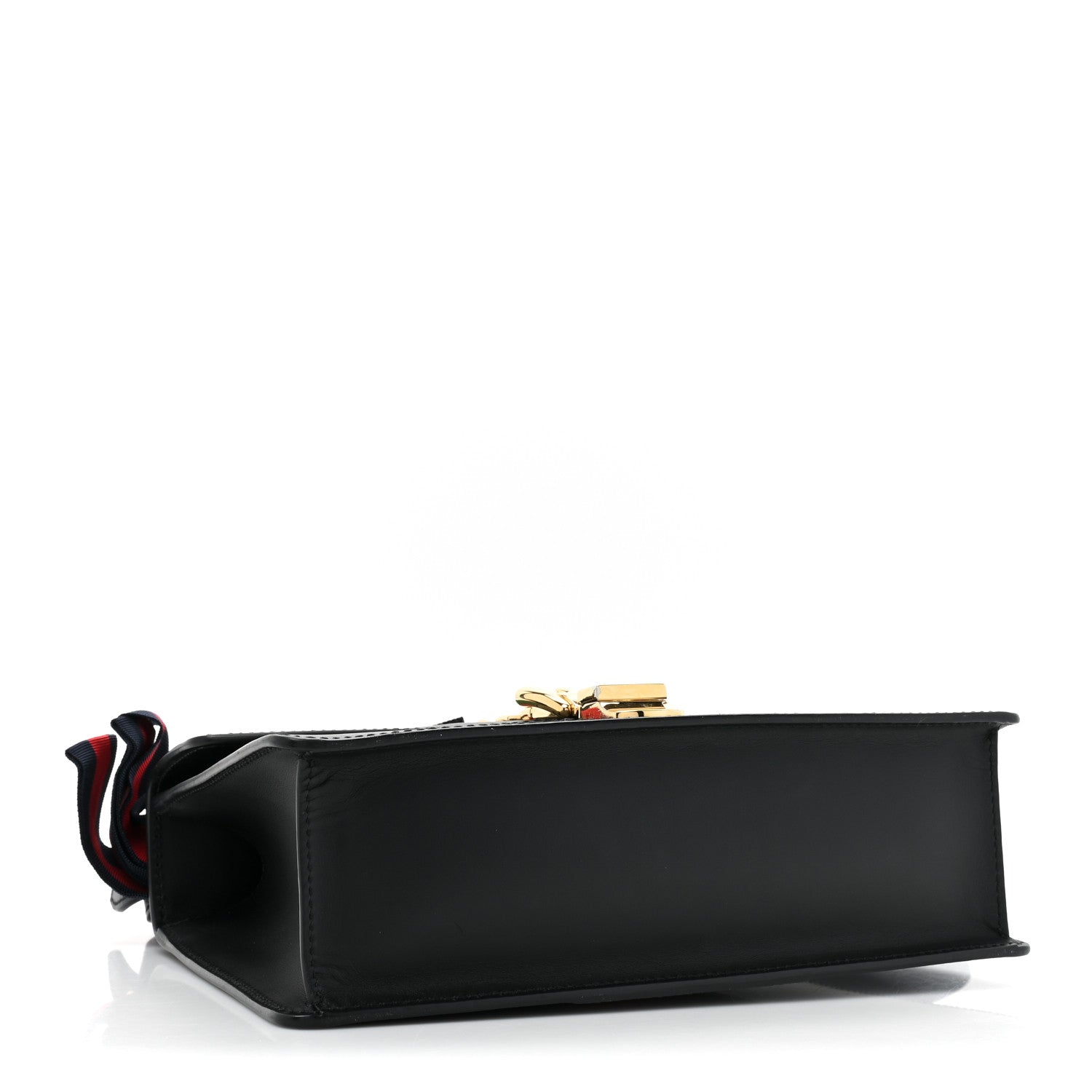 Gucci Calfskin Small Sylvie Shoulder Bag Black 4 of 13