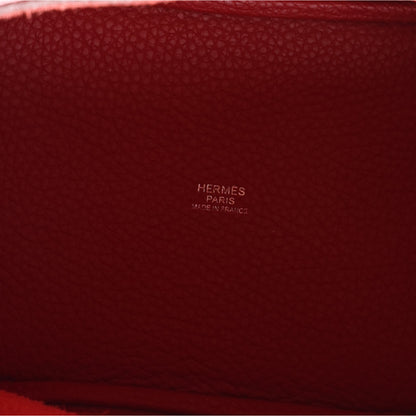 Hermes Taurillon Clemence Picotin Lock 18 PM Rouge Garance 6 of 10