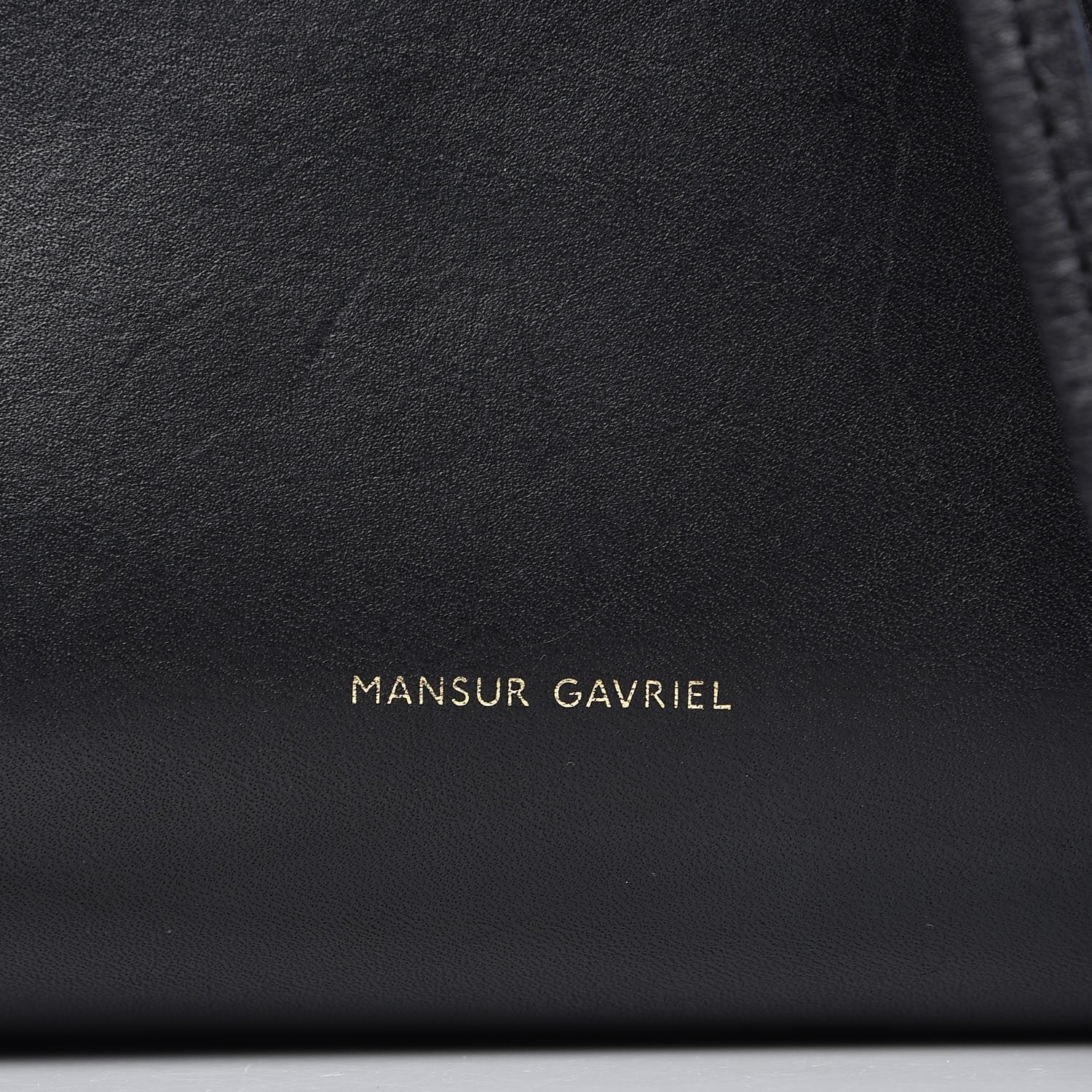 Mansur Gavriel Vegetable Tanned Calfskin Backpack Black Flamma 6 of 20