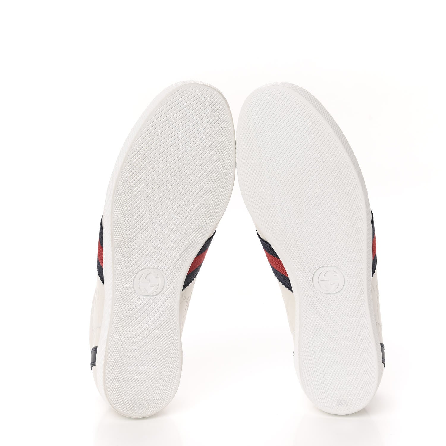 Gucci Guccissima Womens Web Sneakers 36.5 White 6 of 10