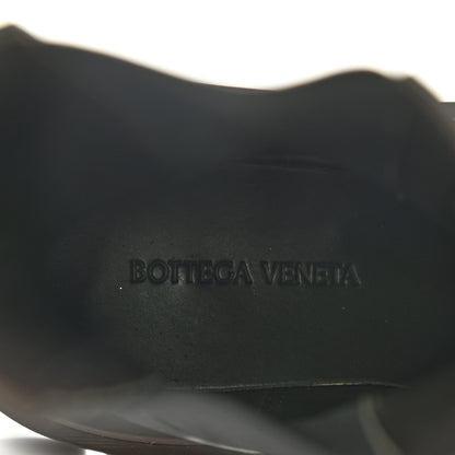 Bottega Veneta Calfskin The Tire Chelsea Boots 37 Black Ebony 7 of 8