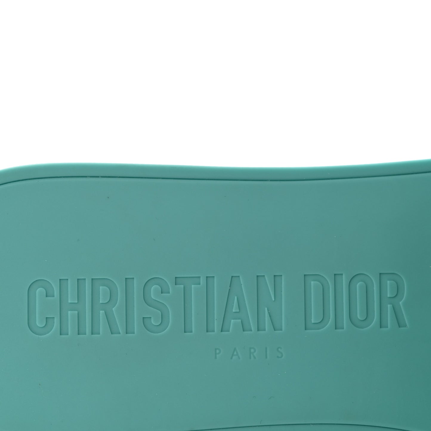 Nylon Oblique Dio(r)evolution Slide Sandals 37 Sky Blue