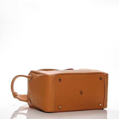 Hermes Taurillon Clemence Lindy 34 Cognac 4 of 7