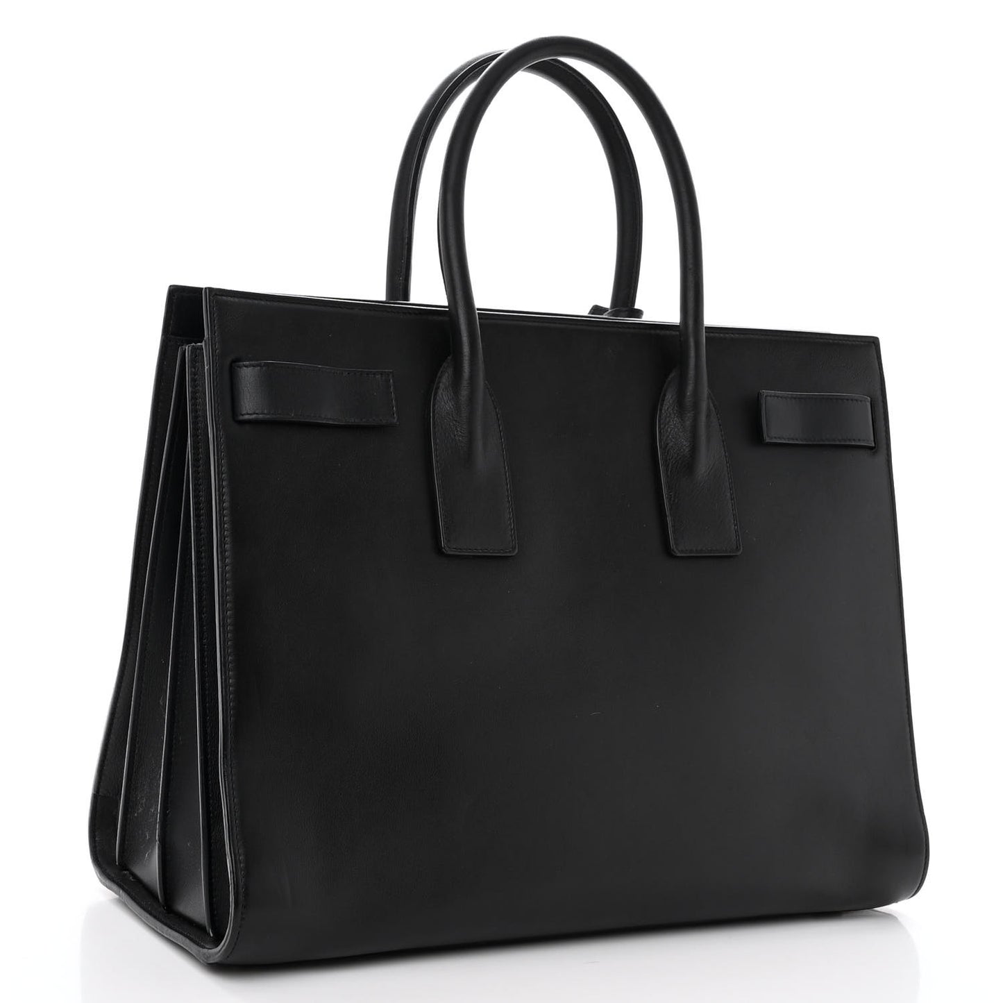 Calfskin Large Sac de Jour Carryall Black