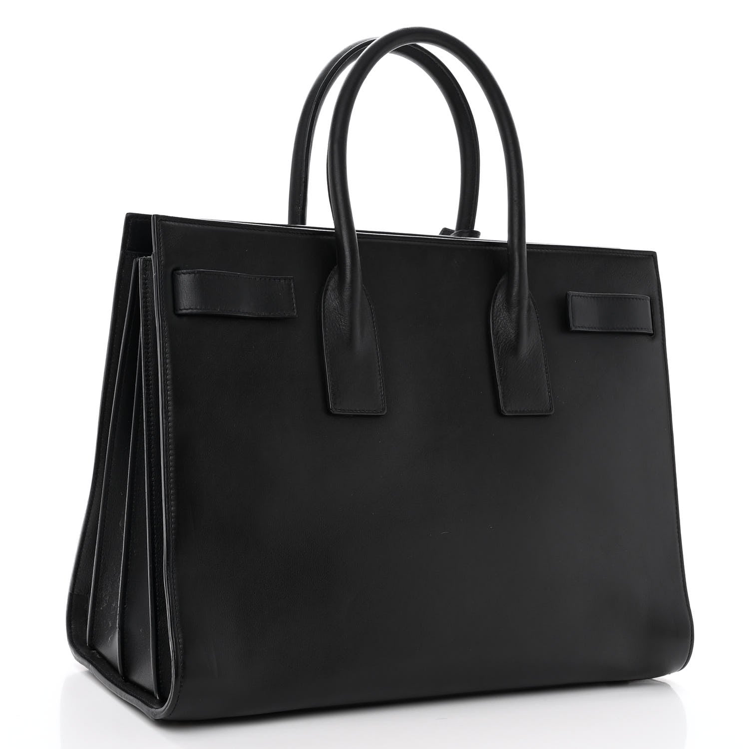 Saint Laurent Calfskin Large Sac de Jour Carryall Black 3 of 13