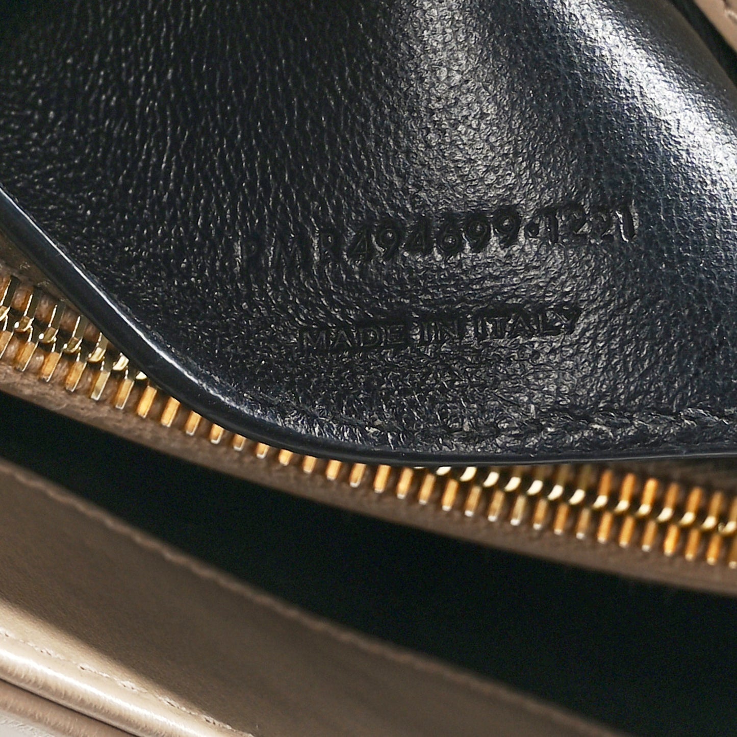 Calfskin Y Quilted Monogram Small Loulou Chain Satchel Dark Beige