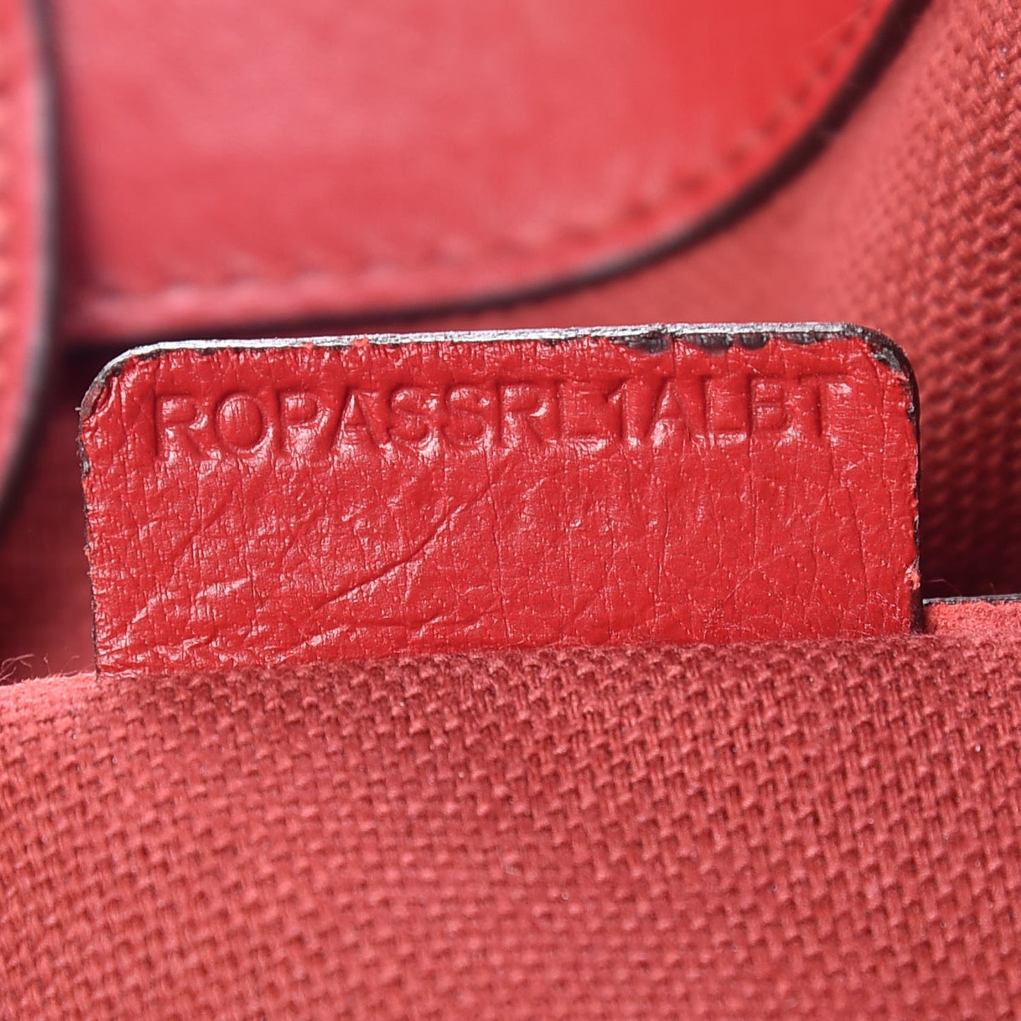 Calfskin Haymarket Check Small Canterbury Tote Red