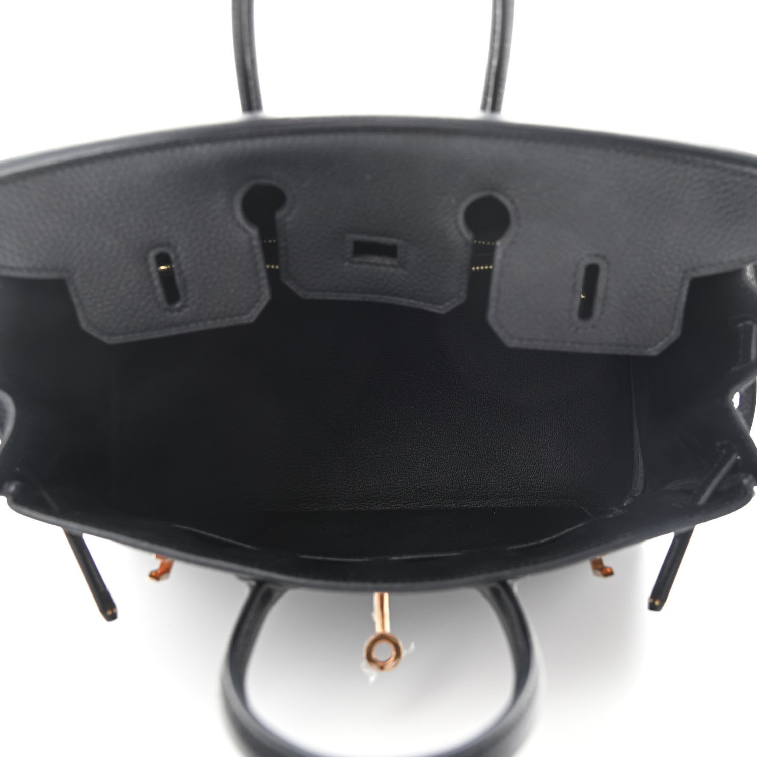 Hermes Togo Birkin 25 Black 5 of 11