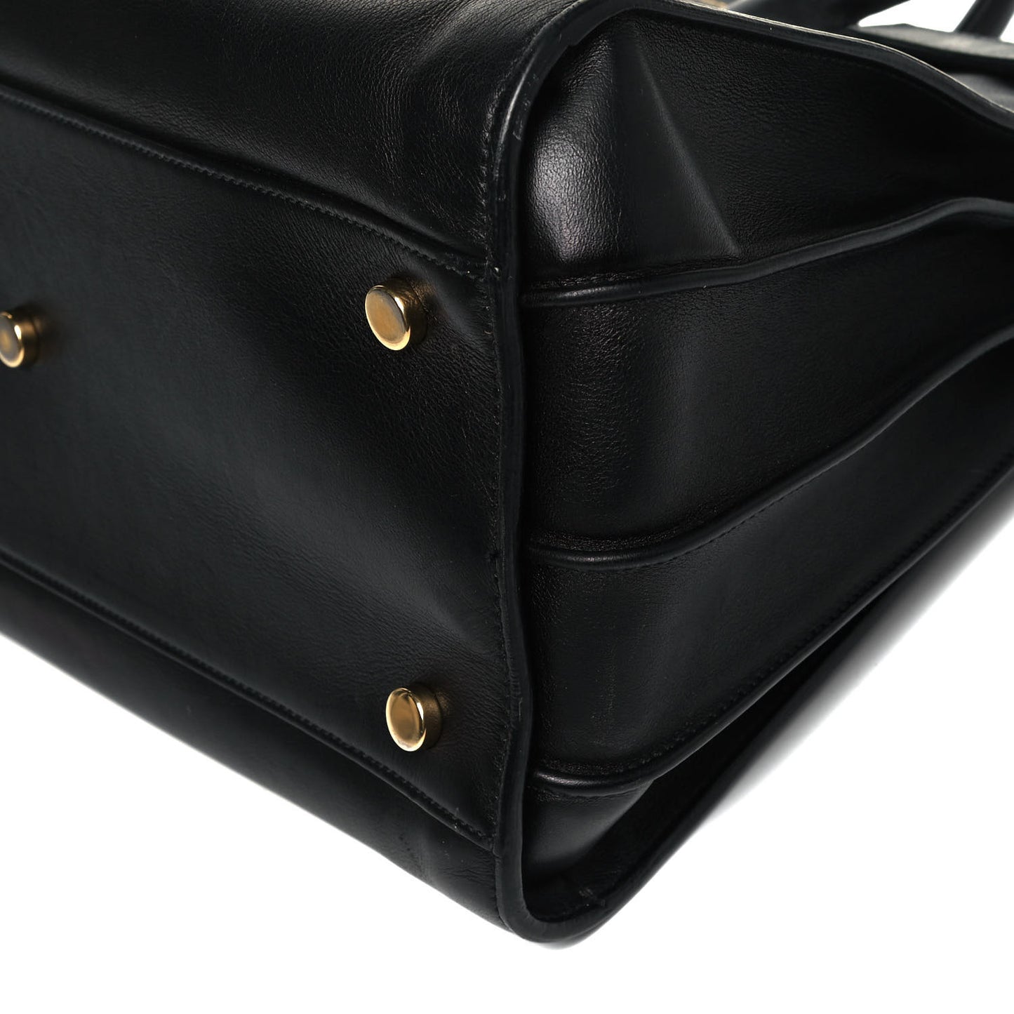 Smooth Calfskin Small Sac De Jour Black