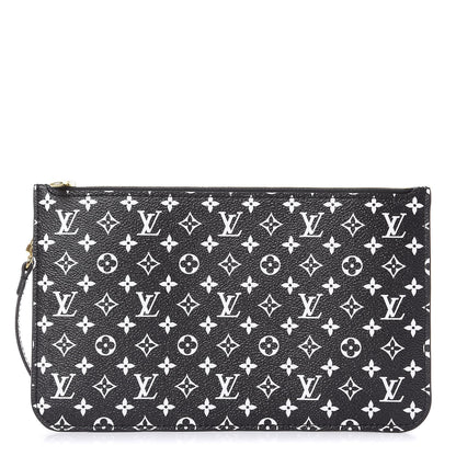 Louis Vuitton Monogram Giant Jungle Neverfull MM GM Pochette Black 1 of 7