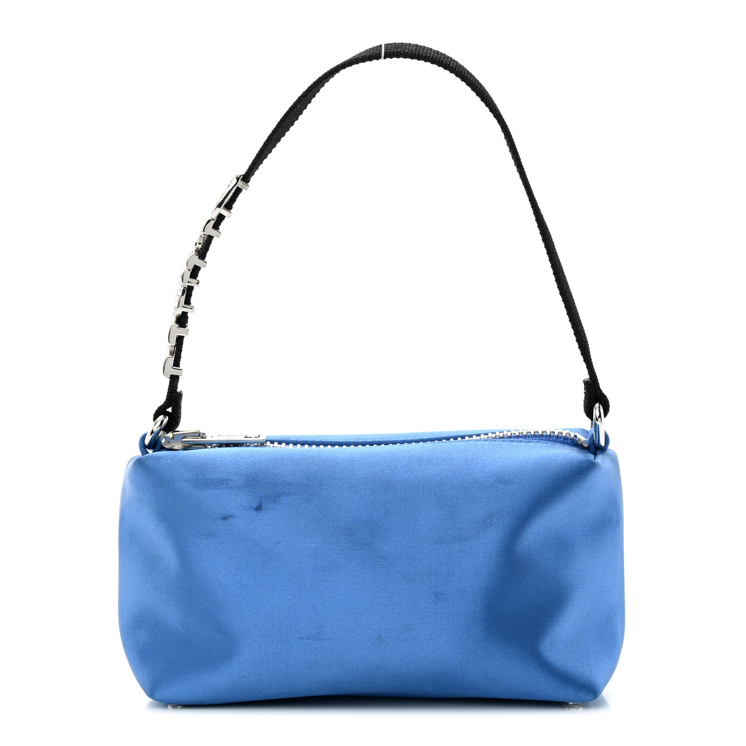 Alexander Wang Satin Crystal Heiress Pouch Night Sky 1 of 16