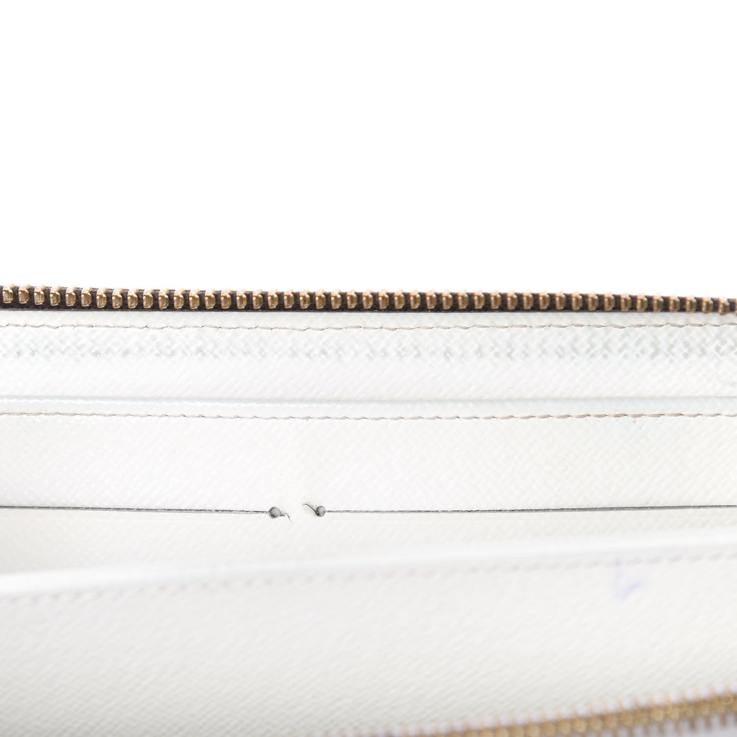 Monogram Kusama Pumpkin Dots Zippy Wallet White
