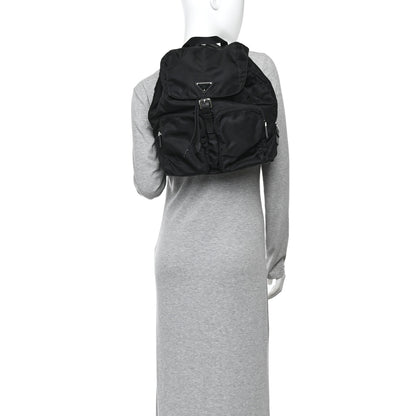Prada Nylon Vela Large Backpack Black 2 of 10