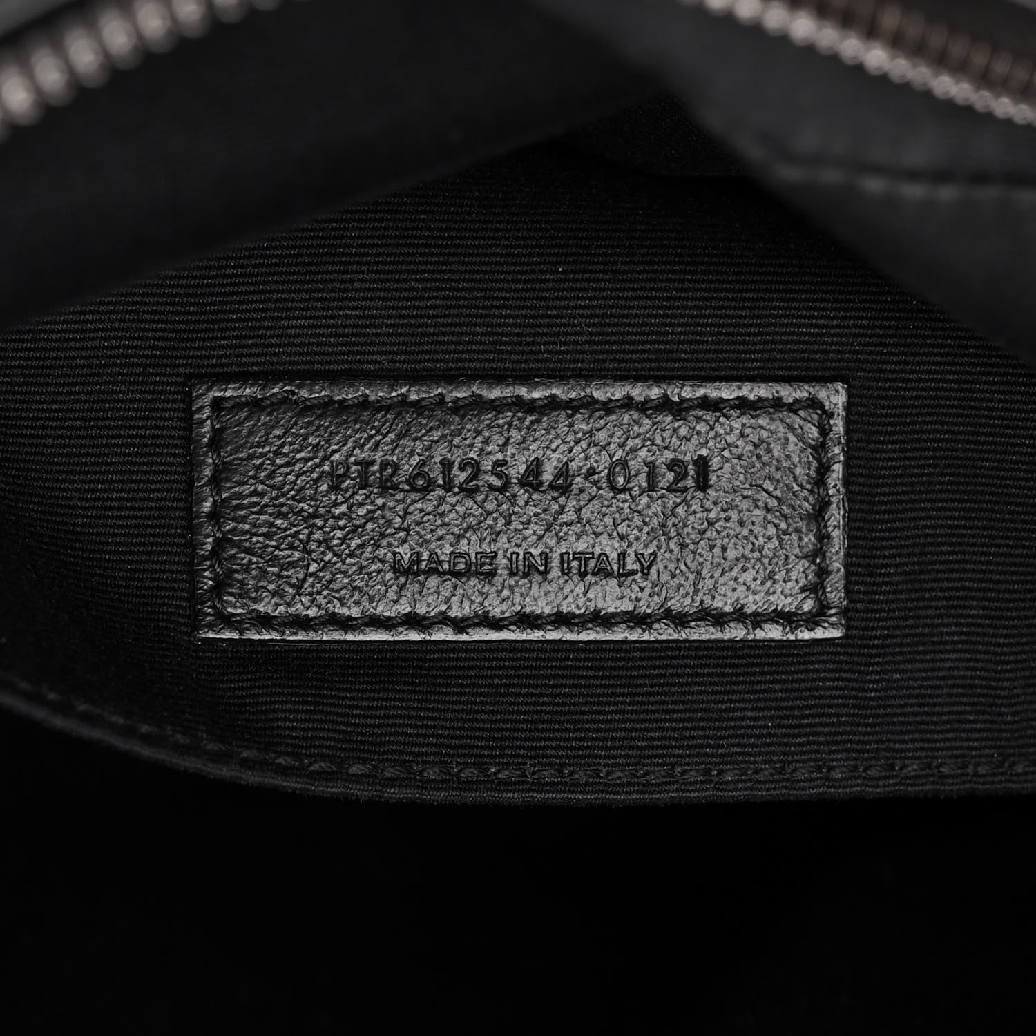 Saint Laurent Calfskin Matelasse Monogram Lou Camera Bag Black 7 of 16