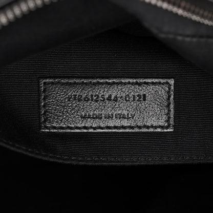 Saint Laurent Calfskin Matelasse Monogram Lou Camera Bag Black 7 of 16