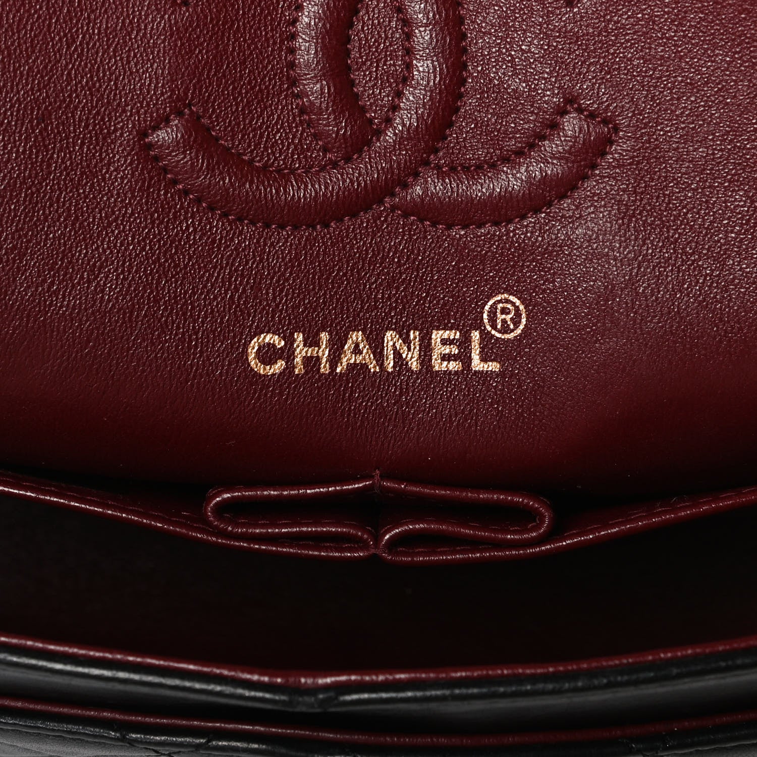 Chanel Lambskin Quilted Small Double Flap Black 5 of 14