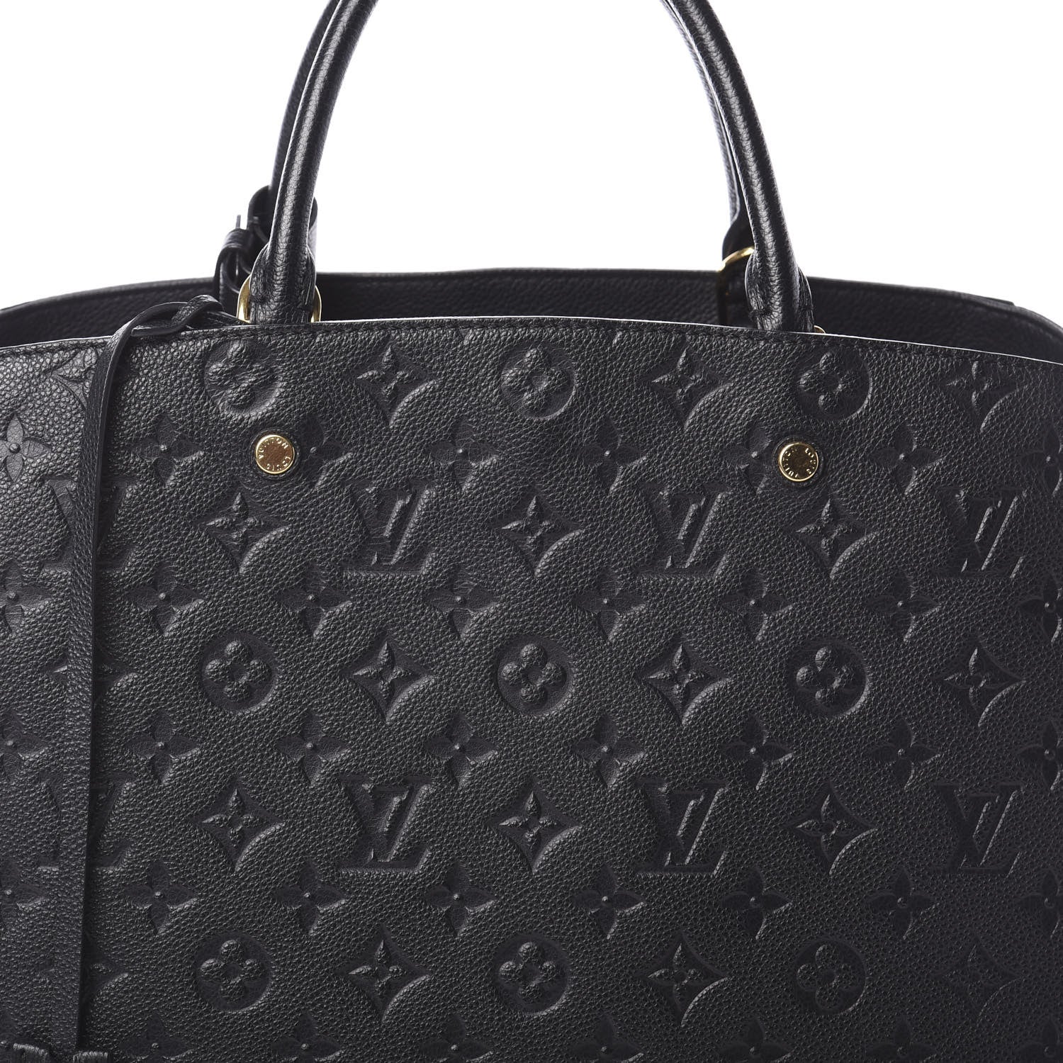 Louis Vuitton Empreinte Montaigne GM Black 7 of 9