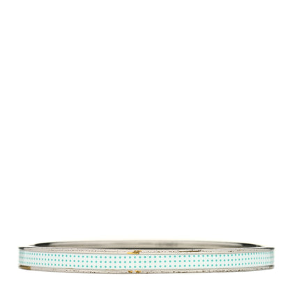 Hermes Enamel Printed Dot Pop Extra Narrow Bracelet 65 Miami 3 of 5