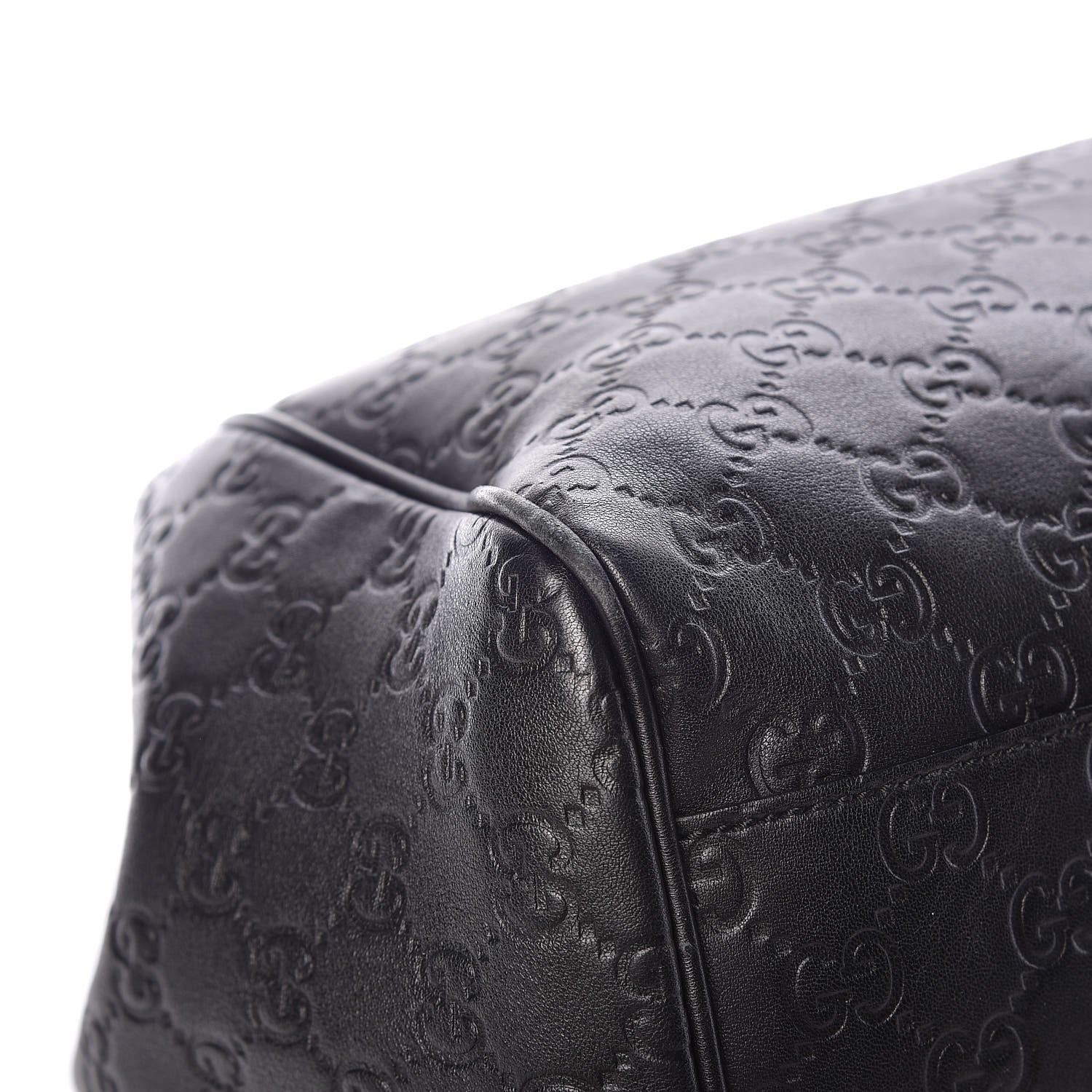 Gucci Guccissima Medium Emily Shoulder Bag Black 12 of 13