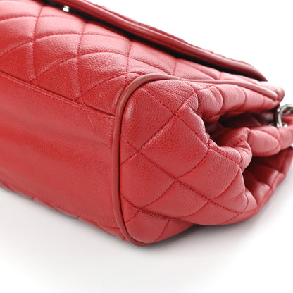 Chanel Caviar Quilted Timeless Accordion Flap Red 11 of 12