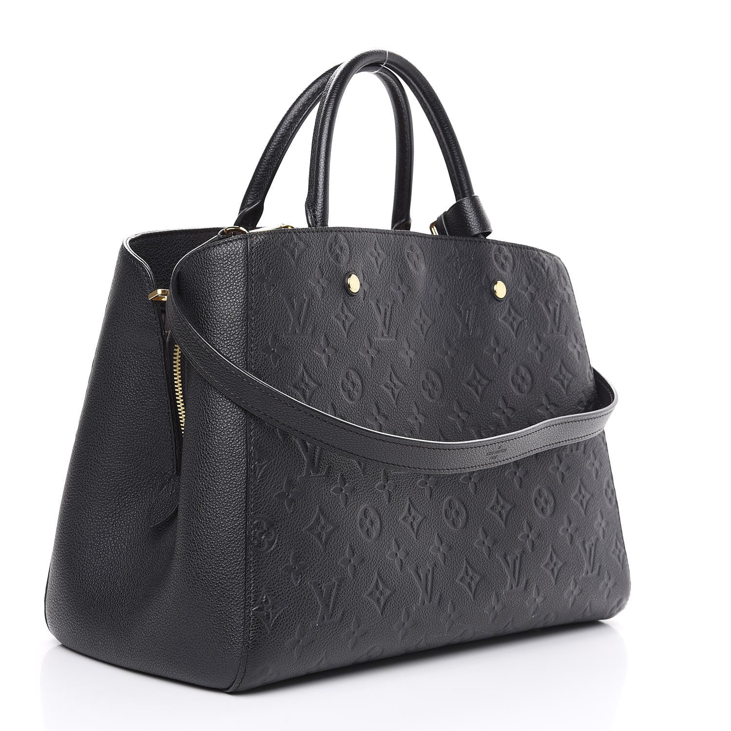 Louis Vuitton Empreinte Montaigne GM Black 3 of 9
