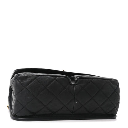Chanel Aged Calfskin Quilted 2.55 Reissue Chain Flap  Black 4 of 10