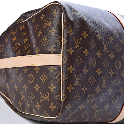 Louis Vuitton Monogram Keepall Bandouliere 55 12 of 14