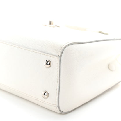 Chanel Grained Calfskin Mini Neo Executive Shopper Tote White 10 of 14