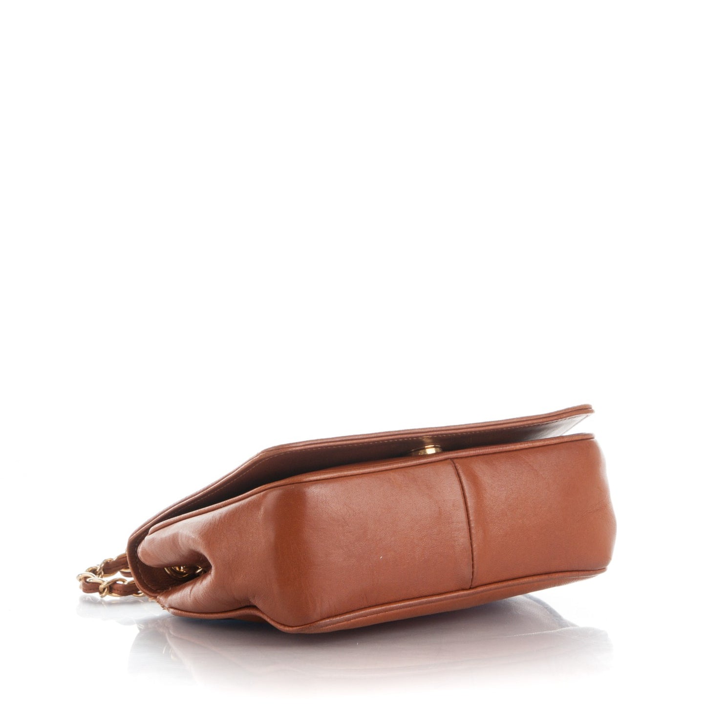 Lambskin Small CC Flap Brown