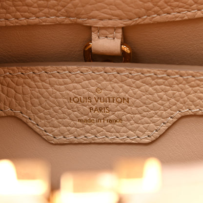 Louis Vuitton Taurillon Mechanical Flowers Smile Capucines BB Beige 5 of 8